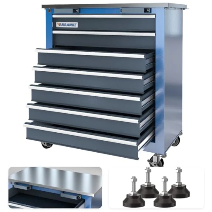 Workshop Tools Uses - Rolling Tool Chest for Workshop Use,