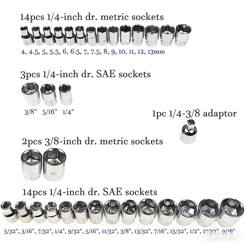Auto Disassembly Socket Wrench - Car Workshop Tools And Equipment 评论和价格