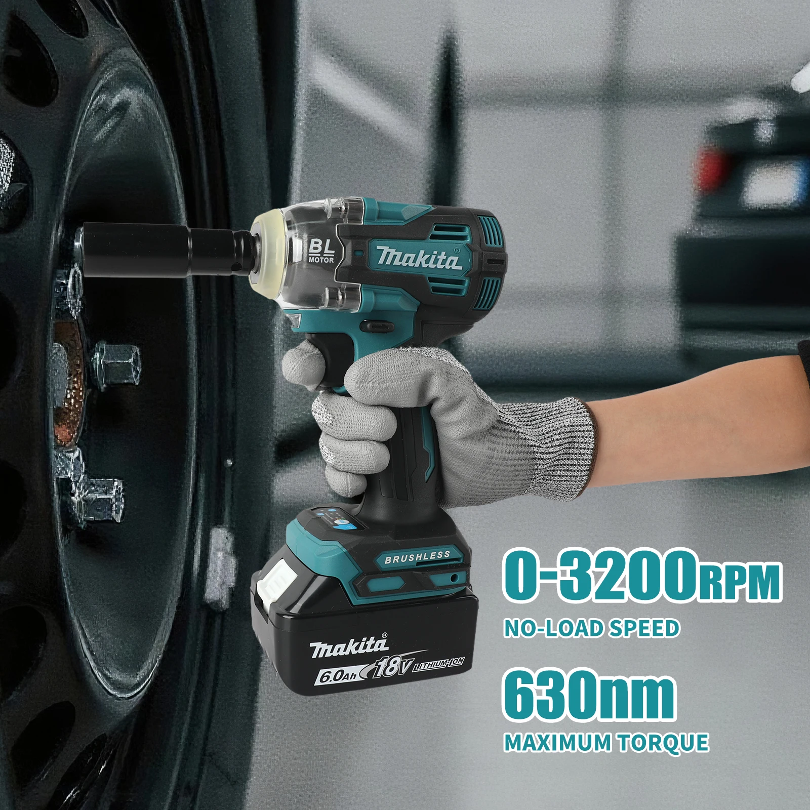 For Makita TW004G Impact Wrenc - Workshop Tools Uses 评论和价格
