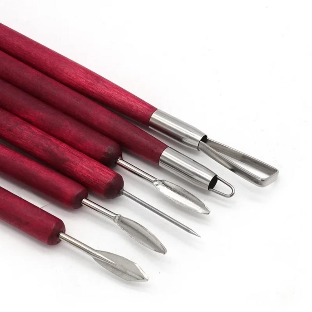 6PCS Sculpting Tool Pottery Wo - Workshop Tools For Carpentry 评论和价格