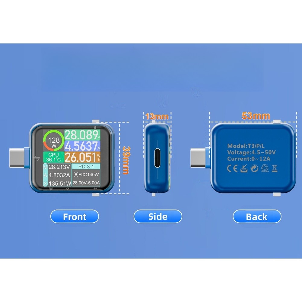For T3P USB Tester Touch Scree - Tools Qc 评论和价格