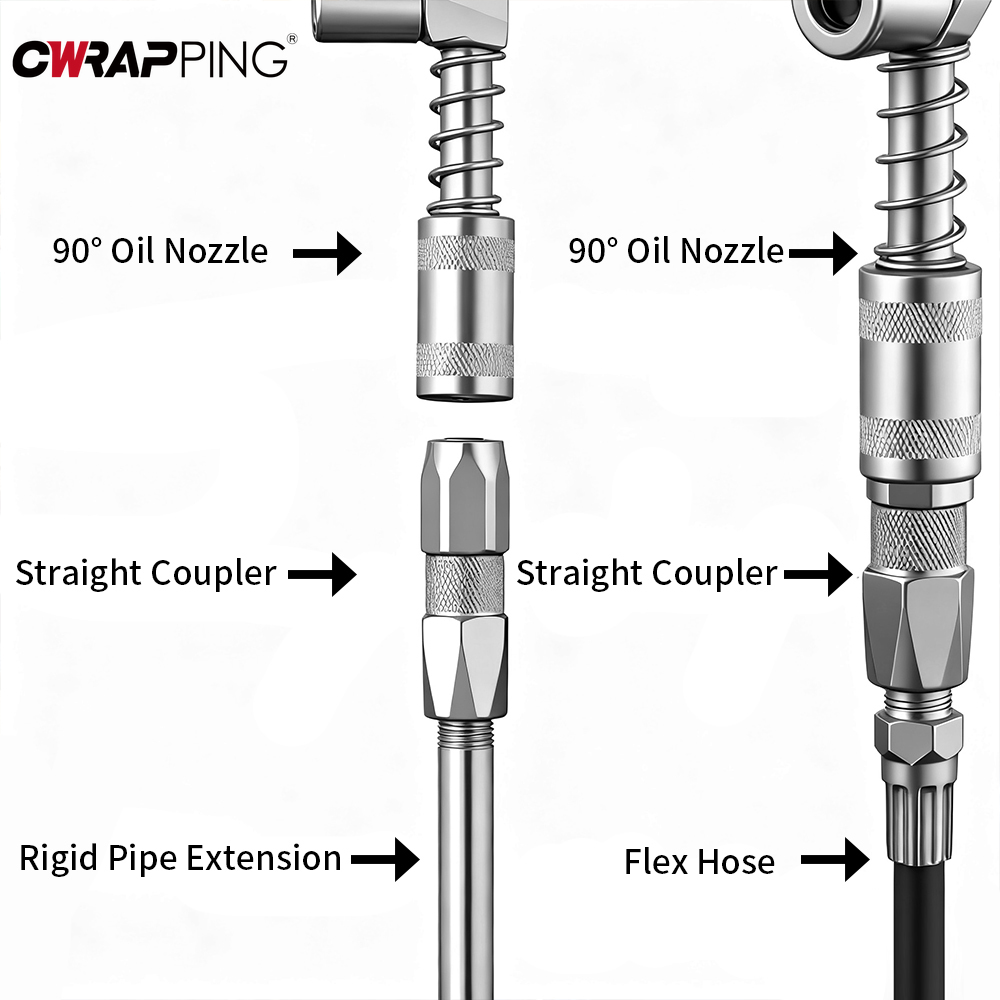 Grease Gun Adapter 90 Degree C - Car Workshop Tools And Equipment 评论和价格