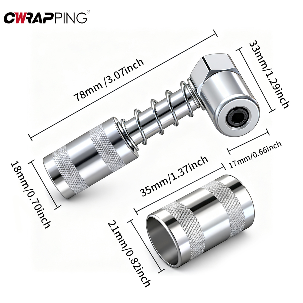 Grease Gun Adapter 90 Degree C - Car Workshop Tools And Equipment 评论和价格
