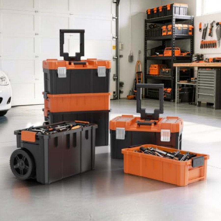 Rolling Tool Box with Wheels,  - Workshop Tools Uses 评论和价格