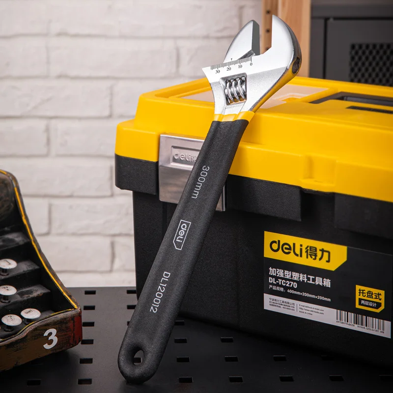 Deli Adjustable Wrench Car Bic - Car Workshop Tools And Equipment 评论和价格