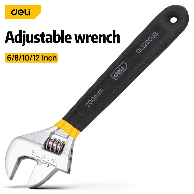 Deli Adjustable Wrench Car Bic - Car Workshop Tools And Equipment 评论和价格