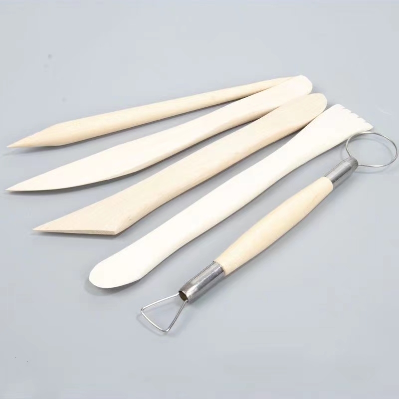 5pcs/Set 6inch Wood Wax Carvin - Workshop Tools For Carpentry 评论和价格