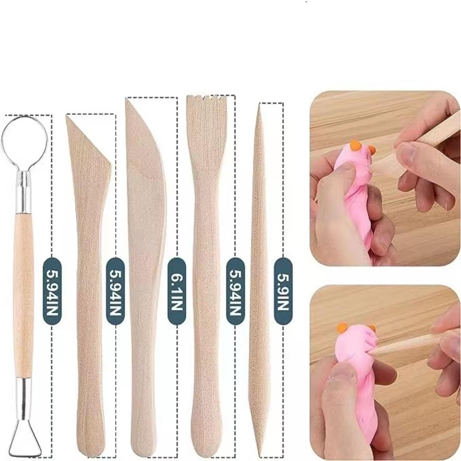 5pcs/Set 6inch Wood Wax Carvin - Workshop Tools For Carpentry 评论和价格