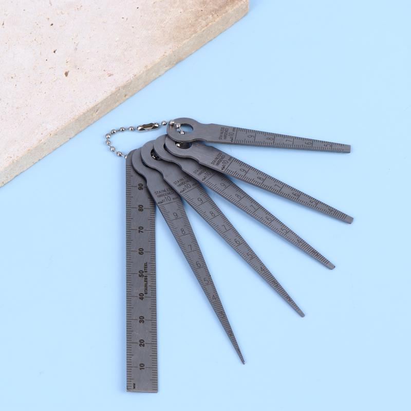 Steel Taper Feeler Gauge 6Pcs  - Workshop Tools Uses 评论和价格